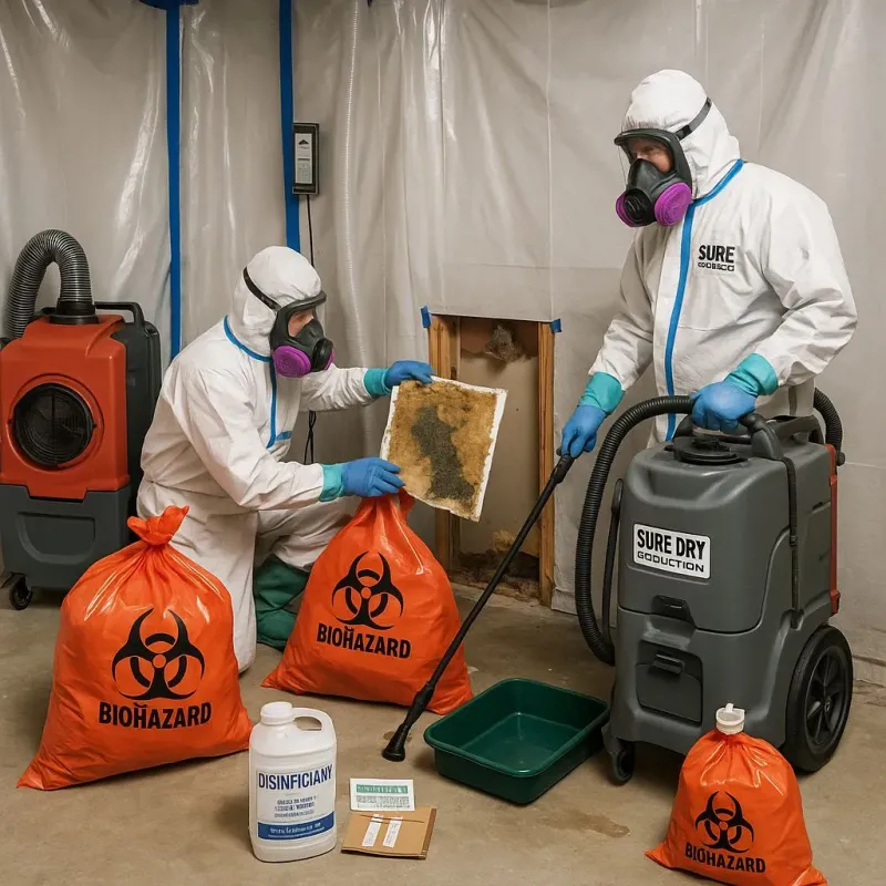 Contaminated Water Handling Protocols process in Plain View, NC