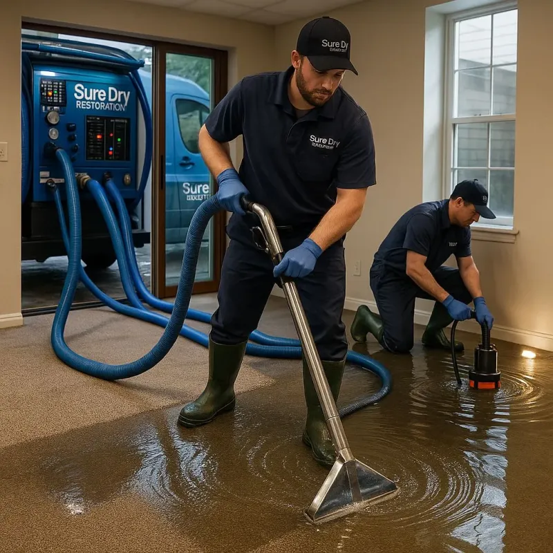 Water Extraction and Removal process in Plain View, NC